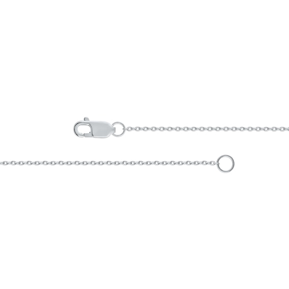 0.12 CT. T.W. Diamond Triple Oval Link Bracelet in 10K Gold