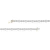 Thumbnail Image 3 of 2.00 CT. T.W. Multi-Diamond Oval and Round Alternating Link Line Bracelet in 10K Gold - 7.25"