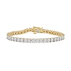 Thumbnail Image 2 of 0.50 CT. T.W. Diamond Tennis Bracelet in 14K Gold - 6.5"