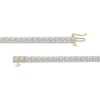 Thumbnail Image 3 of 0.50 CT. T.W. Diamond Tennis Bracelet in 14K Gold - 6.5"