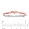 Thumbnail Image 4 of 0.50 CT. T.W. Diamond Tennis Bracelet in 14K Rose Gold - 6.5"