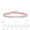 Thumbnail Image 3 of 0.50 CT. T.W. Diamond Tennis Bracelet in 14K Rose Gold - 6.5"