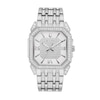 Thumbnail Image 1 of Men's Bulova Octava Crystal Accent Watch with Square Silver-Tone Dial (Model: 96A285)