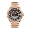 Thumbnail Image 1 of Men's Bulova Precisionist X Diamond Accent Rose-Tone Watch with Black Dial (Model: 97D129)