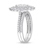 Thumbnail Image 3 of 1.47 CT. T.W. Marquise Diamond Double Frame Bridal Set in 14K White Gold