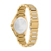 Thumbnail Image 1 of Ladies' Citizen Eco-Drive® Crystal Gold-Tone Watch with Mother-of-Pearl Dial (Model: EM1022-51D)