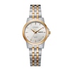 Thumbnail Image 0 of Ladies' Citizen Quartz Classic Two-Tone Watch with Silver-Tone Dial (Model: EQ0605-53A)