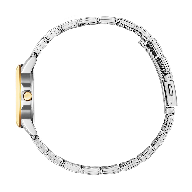Main Image 3 of Ladies' Citizen Quartz Classic Two-Tone Watch with Silver-Tone Dial (Model: EQ0605-53A)