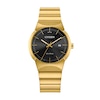 Thumbnail Image 0 of Ladies' Citizen Eco-Drive® Axiom Gold-Tone Watch with Black Dial (Model: EW2672-58E)
