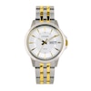 Thumbnail Image 1 of Men's Citizen Quartz Classic Two-Tone Watch with Silver-Tone Dial (Model: BF2018-52A)
