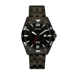 Men's Citizen Quartz Classic Black Watch (Model: BI5055-51E)