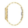Thumbnail Image 2 of Men's Bulova Octava Crystal Gold-Tone Watch with Octagonal White Dial (Model: 98A295)