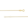 Child's ID with Heart Dangle Station Bracelet in 14K Gold - 6.0"