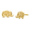 Thumbnail Image 0 of Child's Elephant Stud Earrings in 14K Gold