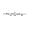 0.07 CT. T.W. Diamond Scatter Five Stone Stackable Band in 10K Gold