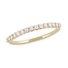 Thumbnail Image 0 of 0.25 CT. T.W. Diamond Scallop Edge Stackable Band in 10K Gold