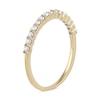 Thumbnail Image 1 of 0.25 CT. T.W. Diamond Scallop Edge Stackable Band in 10K Gold