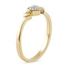 Thumbnail Image 2 of Multi-Diamond Accent Heart Trio Ring in 10K Gold