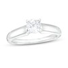 Thumbnail Image 0 of 0.50 CT. Certified Canadian Diamond Solitaire Engagement Ring 14K White Gold (I/I1)