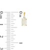 Thumbnail Image 4 of Cushion-Shaped Lab-Created Opal and 0.065 CT. T.W. Diamond Stacked Pendant and Drop Earrings Set in 10K Gold