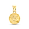 Thumbnail Image 0 of Angel Disc Necklace Charm in 14K Gold