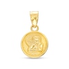 Thumbnail Image 1 of Angel Disc Necklace Charm in 14K Gold