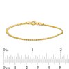 Child's 2.2mm Cuban Curb Chain Bracelet in Hollow 14K Gold - 6.0"