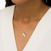 Thumbnail Image 1 of Italian Brilliance™ Diamond-Cut Heart Pendant in 14K Two-Tone Gold