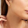 Thumbnail Image 2 of 1.20 CT. T.W. Diamond Solitaire Stud Earrings in 14K White Gold (J/I3)
