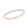 0.96 CT. T.W. Marquise-Shaped Multi-Diamond Double Frame Bridal Set in 10K Rose Gold