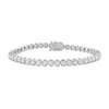 Thumbnail Image 1 of 2.64 CT. T.W. Diamond Tennis Bracelet in 14K White Gold