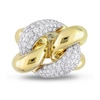 Thumbnail Image 3 of 1.30 CT. T.W. Diamond Double Knot Split Shank Ring in 14K Gold
