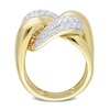 Thumbnail Image 4 of 1.30 CT. T.W. Diamond Double Knot Split Shank Ring in 14K Gold