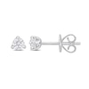 Thumbnail Image 1 of 0.24 CT. T.W. Diamond Solitaire Stud Earrings in Platinum