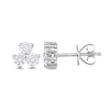 Thumbnail Image 1 of 0.60 CT. T.W. Diamond Triad Stud Earrings in Platinum