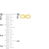 Thumbnail Image 3 of Infinity Loop Stud Earrings in 10K Gold