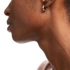 Thumbnail Image 2 of Diamond-Cut Bamboo Huggie Hoop Earrings in 10K Gold