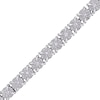 Thumbnail Image 3 of 0.25 CT. T.W. Diamond Tennis Bracelet in Sterling Silver 