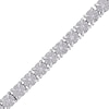 Thumbnail Image 2 of 0.25 CT. T.W. Diamond Tennis Bracelet in Sterling Silver 