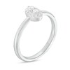 Thumbnail Image 2 of Forever Connected 0.20 CT. T.W. Diamond Oval-Shaped Frame Ring in 10K White Gold