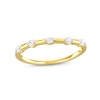 Thumbnail Image 1 of 0.085 CT. T.W. Diamond Five Stone Anniversary Band in 10K Gold