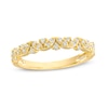 Thumbnail Image 0 of 0.23 CT. T.W. Marquise-Shaped Multi-Diamond Alternating Anniversary Band in 10K Gold