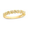 Thumbnail Image 0 of 0.23 CT. T.W. Marquise-Shaped Multi-Diamond Alternating Anniversary Band in 10K Gold