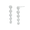 Thumbnail Image 0 of 0.50 CT. T.W. Multi-Diamond Graduated Drop Earrings in 10K White Gold