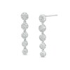 Thumbnail Image 0 of 0.50 CT. T.W. Multi-Diamond Graduated Drop Earrings in 10K White Gold