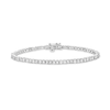 Thumbnail Image 1 of 2.73 CT. T.W. Diamond Tennis Bracelet in Sterling Silver