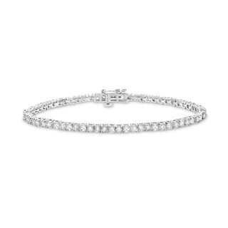 2.73 CT. T.W. Diamond Tennis Bracelet in Sterling Silver