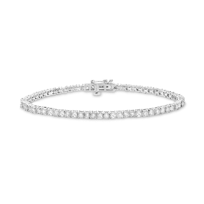 2.73 CT. T.W. Diamond Tennis Bracelet in Sterling Silver