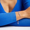 Thumbnail Image 2 of Diamond Accent Cursive Script "Love" Bolo Bracelet in Sterling Silver – 9.5"