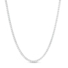 Thumbnail Image 1 of 4.53 CT. T.W. Diamond Tennis Necklace in Sterling Silver